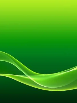 Beautiful abstract background with manysoft flame wave lines Stock Illustration