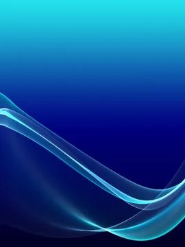 Beautiful abstract background with manysoft flame wave lines 스톡 일러스트