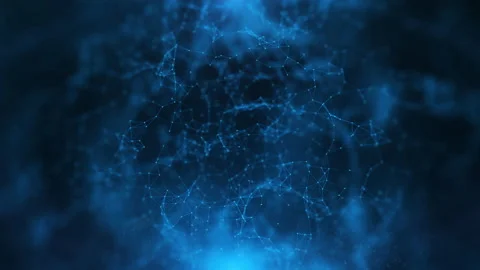 Beautiful Abstract background with plexus. Stock Footage 138107241