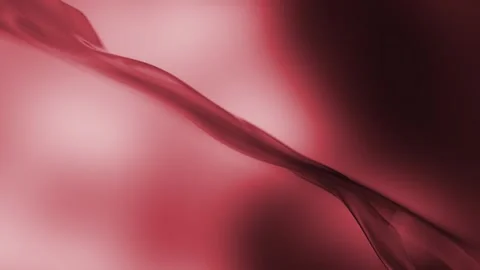 Beautiful Abstract Background in Wave Animation Red Water Liquid Fluid Stock-Footage 311175430