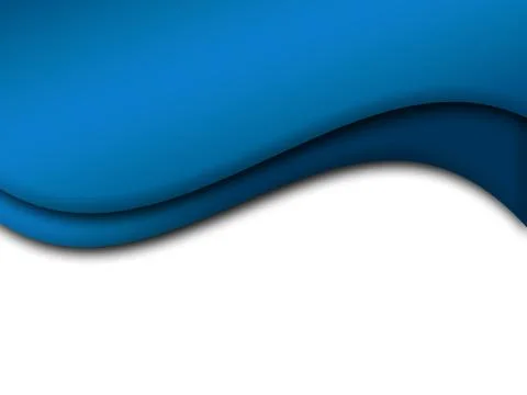 Beautiful Abstract Blue Wave background Stock-Illustration