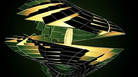 Beautiful abstract color polygonal. Видео 82584844
