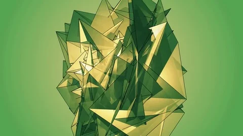 Beautiful abstract color polygonal. Видео 82586268
