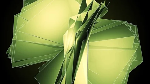 Beautiful abstract color polygonal. Видео 82587712