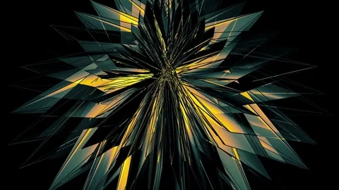 Beautiful abstract color polygonal. 库存影片 82593359