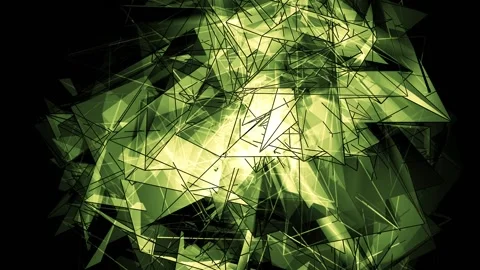 Beautiful abstract color polygonal. Vídeo Stock 82595523