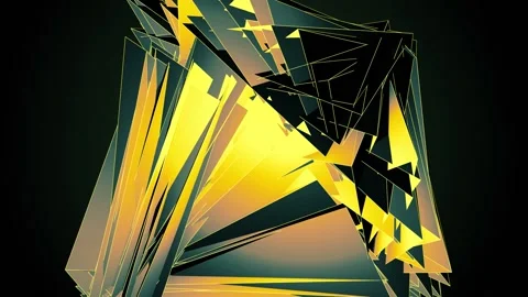 Beautiful abstract color polygonal. Stockbeeldmateriaal 82647788