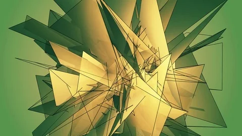 Beautiful abstract color polygonal. 動画素材 82765806
