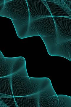 Beautiful abstract dark background with smooth lines Stock Illustration