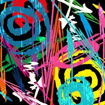 Beautiful abstract dark graffiti pattern vector illustration 스톡 일러스트