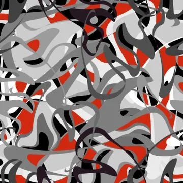 Beautiful abstract dark graffiti pattern vector illustration Stock-Illustration