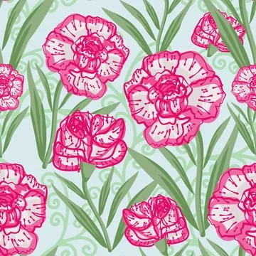 Beautiful abstract floral pattern design great lovely textile pattern Stock Illustration