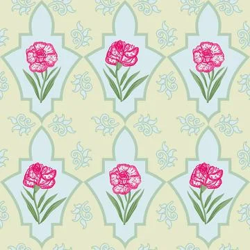Beautiful abstract floral pattern design great lovely textile pattern Stock Illustration