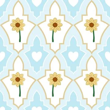 Beautiful abstract floral pattern design great lovely textile pattern Stock Illustration