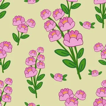 Beautiful abstract floral pattern design great lovely textile pattern Stock Illustration