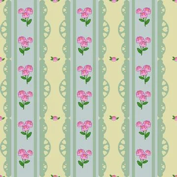 Beautiful abstract floral pattern design great lovely textile pattern Stock Illustration