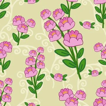 Beautiful abstract floral pattern design great lovely textile pattern Stock Illustration