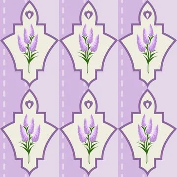 Beautiful abstract floral pattern design great lovely textile pattern 스톡 일러스트