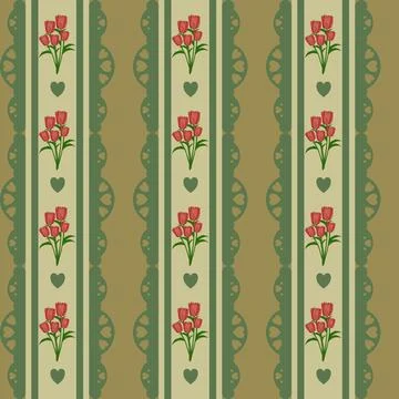 Beautiful abstract floral pattern design great lovely textile pattern 스톡 일러스트