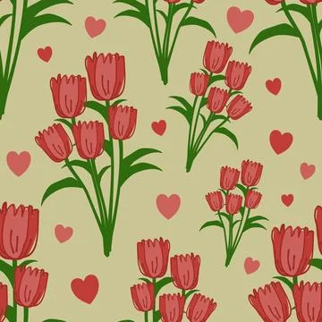 Beautiful abstract floral pattern design great lovely textile pattern 스톡 일러스트