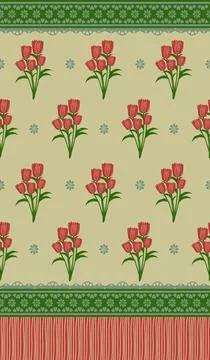 Beautiful abstract floral pattern design great lovely textile pattern 스톡 일러스트