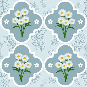 Beautiful abstract floral pattern design great lovely textile pattern 스톡 일러스트