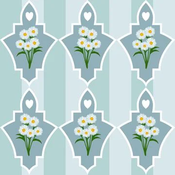 Beautiful abstract floral pattern design great lovely textile pattern Illustrazione stock