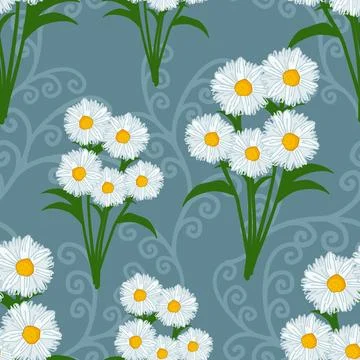 Beautiful abstract floral pattern design great lovely textile pattern Illustrazione stock