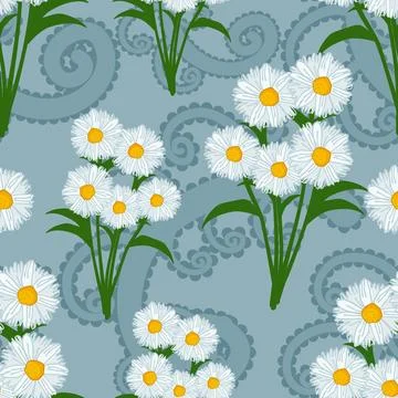 Beautiful abstract floral pattern design great lovely textile pattern Illustrazione stock