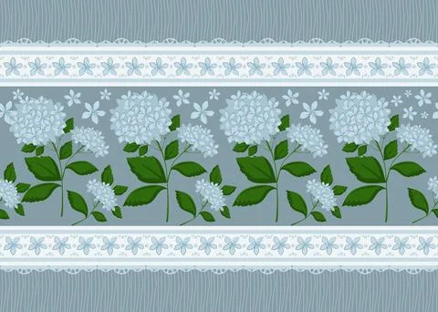 Beautiful abstract floral pattern design great lovely textile pattern Illustrazione stock
