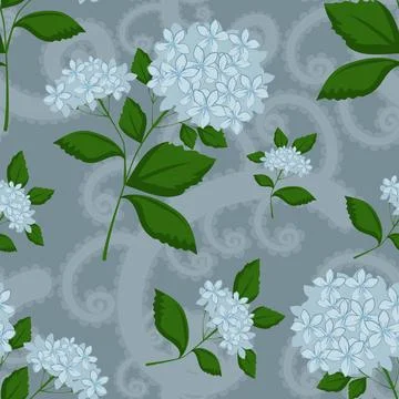 Beautiful abstract floral pattern design great lovely textile pattern Illustrazione stock