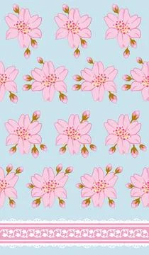 Beautiful abstract floral pattern design great lovely textile pattern Stock Illustration