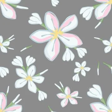 Beautiful abstract floral pattern design great lovely textile pattern Stock Illustration