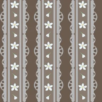 Beautiful abstract floral pattern design great lovely textile pattern Illustrazione stock