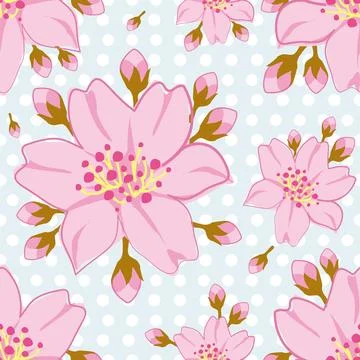 Beautiful abstract floral pattern design great lovely textile pattern Stock Illustration
