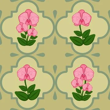 Beautiful abstract floral pattern design great lovely textile pattern Illustrazione stock