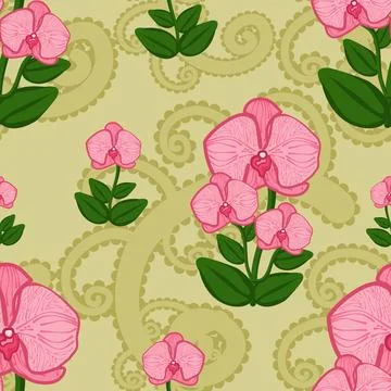 Beautiful abstract floral pattern design great lovely textile pattern Stockillustratie