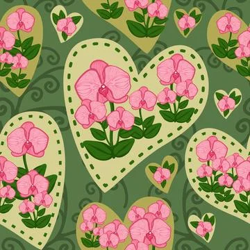 Beautiful abstract floral pattern design great lovely textile pattern Stockillustratie