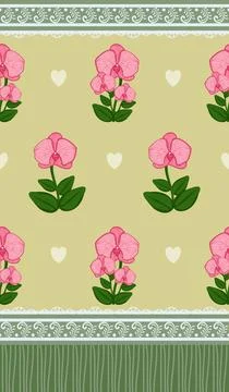 Beautiful abstract floral pattern design great lovely textile pattern Stockillustratie