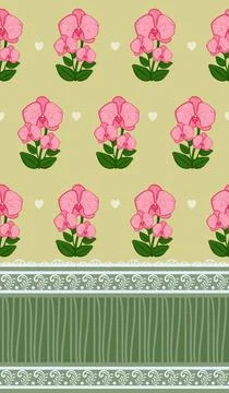 Beautiful abstract floral pattern design great lovely textile pattern Stockillustratie