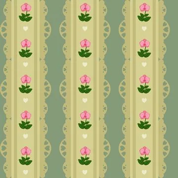 Beautiful abstract floral pattern design great lovely textile pattern Illustrazione stock