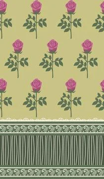 Beautiful abstract floral pattern design great lovely textile pattern Illustrazione stock