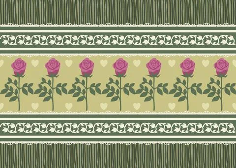 Beautiful abstract floral pattern design great lovely textile pattern Illustrazione stock