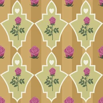 Beautiful abstract floral pattern design great lovely textile pattern Stockillustratie
