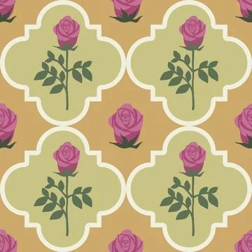 Beautiful abstract floral pattern design great lovely textile pattern Illustrazione stock