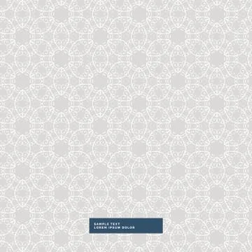 Beautiful abstract floral pattern Stock Illustration