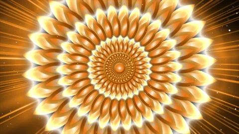 Beautiful Abstract Flowers Animated Background Видео 220107661