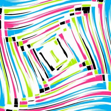 Beautiful abstract gentle graffiti pattern vector illustration Illustrazione stock