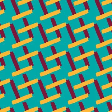 Beautiful abstract geometric seamless pattern Stock Illustration