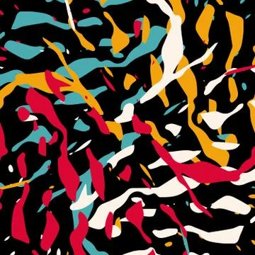 Beautiful abstract graffiti gentle pattern Stock Illustration